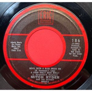 Mitch Ryder Devil with a Blue Dress On / Break Out 45 Rock Eric 186